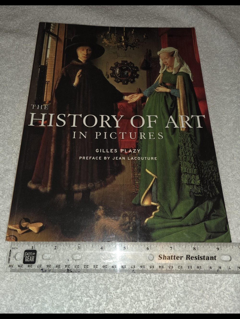 The History of Art in Pictures – Green Cover Art Book by Gilles Plazy